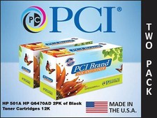 Premium Compatibles Inc. Q6470AD-RPC Replacement Ink and Toner Cartridge for ... picture