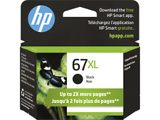 HP 67XL High Yield Black Original Ink Cartridge, ~240 pages, 3YM57AN#140 picture