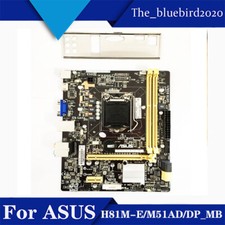 FOR Asus M51AD Intel Desktop Motherboard s115X H81M-E/M51AD/DP_MB Tested OK picture