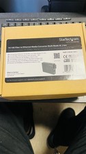 StarTech MCM110SC2 10/100 Fiber to Ethernet Media Converter Multi Mode SC 2km picture