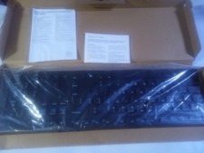 New Dell Multimedia Keyboard KB216 Black universal wired Windows & Mac Compatibl picture