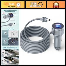 3M/10FT Mini Car Adapter 12V DC Power Cable for Starlink - 3 in 1 Connector picture