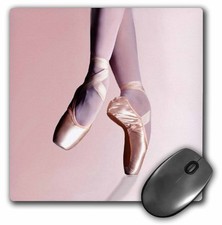 3dRose LLC 8 x 8 x 0.25 Inches Mouse Pad, Ballet Slippers (mp_1277_1) picture