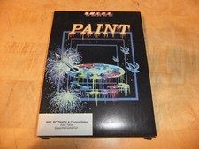 VINTAGE 1988 SWIFT PAINT PC SOFTWARE 5.25 FLOPPY IBM W/ INSERTS BOX EXC COND picture