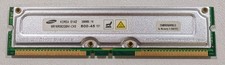 Samsung 256MB PC800 45ns RDRAM Rambus RIMM Memory Module MR16R082GBN1-CK8 picture