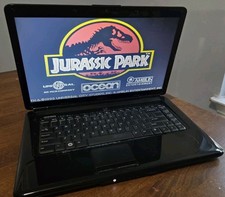 RESTORED RETRO GAMING WINDOWS XP DELL LAPTOP DVD PLAYER CD BURNER DOS BOX  picture