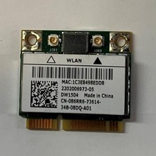 (Lot of 5) Dell OEM Wireless 1504 DW1504 Mini-PCI Express Card - 86RR6 picture