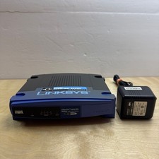 Linksys BEFSR41 v4 EtherFast Cable DSL Router with 4-Port Switch Blue Wired picture