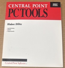 Central Point PC Tools : Windows Utilities, Version 7 (1991, PAPERBACK, GOOD) picture