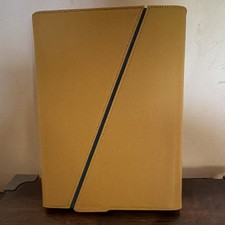 Targus Leather Tablet Cover Tan Blue Protective Case 10in x 7in x 1in picture