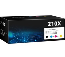 L 210X 4-Pack Toner Black Cyan Magenta Yellow for LaserJet Pro 4201 4301 picture