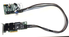 Dell PERC H740P 8GB RAID + SAS Backplane + Cables 01M71J System Pull picture