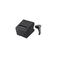 Epson TM-T88VII-612 Desktop Direct Thermal Printer + Zebra DS4608 Black picture