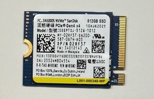 SanDisk 512GB SSD - SN5000S M.2 2230 NVMe PCIe Gen4x4 SDEPTSJ-512G-1012 picture