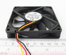 1pc Brushless DC Cooling Fan 80x80x15mm 8015 9 blades 12V 0.16A 3pin Connector picture