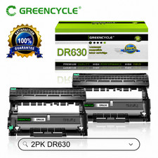 2PK BK DR630 Drum Unit replacement for Brother MFC-L2705DW, MFC-L2707DW Printer picture