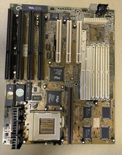 Biostar MB-8500TUR-A Ver. 2.2 Socket 7 Intel Pentium Motherboard Vintage Retro picture
