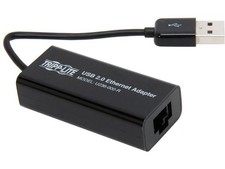 Tripp Lite U236-000-R USB 2.0 to 10/100 Ethernet Network Adapter RJ45 Black picture