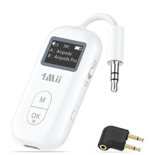 1Mii SafeFly Pro Bluetooth 5.3 Transmitter Receiver, Wireless Audio Adapter w/Sc picture