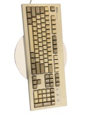 DELL QuietKey RT7D5JTW Keyboard PS/2 Gray QWERTY English Enhanced Function Keys picture