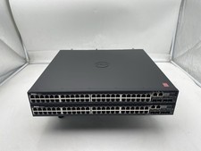 Lot Of 2 Dell Networking 48-Port PoE GbE & 4-Port SFP Network Switch N3048P picture