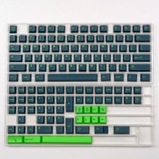 114-Key Dark Blue PBT Keycaps Cherry Profile Double Shot for MX Mechanical picture