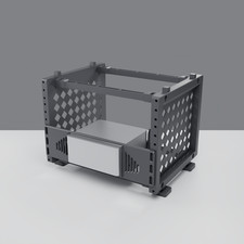 10 Inch Rack Mount 1.5U for ASUS NUC 14 Pro Tall and GEEKOM IT15 Mini PC Homelab picture