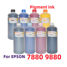 8X1Liter Premium Pigment refill ink for Stylus Pro 9880 7880 9800 7800 Printer picture