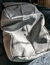 BrandCharger Phantom Smart Backpack Gray Anti Theft Laptop Bag Indeed Swag NWT picture