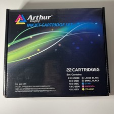 16 Arthur Imaging Inkjet Cartridges Cannon Pixma Printer iP7220, MG5520 & MX922 picture