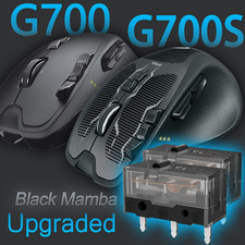 Upgraded Logitech G700s G700 Wireless Wired Rechargeable Gaming Mouse 13 Buttons picture