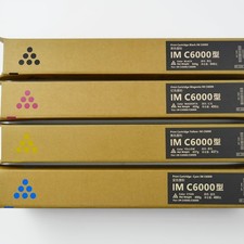 OEM Genuine Set of 4 Ricoh IM C6000 84227/80/81/82 CMYK Toner Cartridges picture