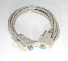 Serial Null Modem Cable 6FT DB9F DB9F picture