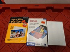 Mixed Photo Paper Lot Epson Staples  Glossy Inkjet  Open & New picture