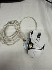 Mad Catz RAT5 Gloss White Wired Gaming Mouse ART No.43705 mass control  5600DPI picture