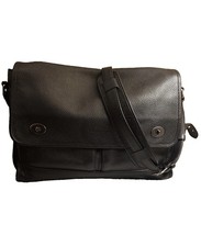 Coach Crosby Smooth Leather Flap Messenger- Briefcase Shoulder Bag MSRP $525 picture