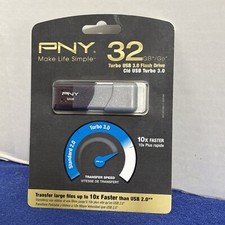 pny 32gb Turbo 3.0 flash drive picture