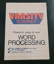VTG Tandy Computer Products Varsity Scripsit Word Processing (NEW SEALED) picture