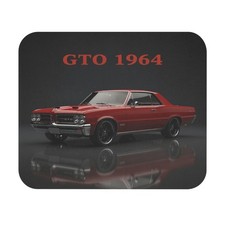 GTO 1964 Mouse Pad | Original Muscle Car | Classic Car Desk Mat picture