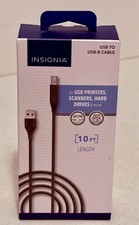 Insignia USB To USB-B Cable (10 ft) picture
