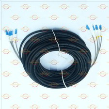ONE Field Outdoor LC-LC UPC 4 Strand 9/125Single Mode Fiber Patch Cord 100M picture