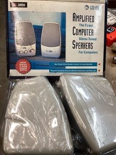 Labtech LCS-150 Space Saver Series Speaker Audio Computer Vintage Original Box picture