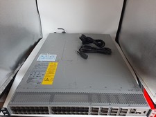 Cisco N9K-C93240YC-FX2 FRONT IS BENT With Power supplies & Power cords TESTED picture