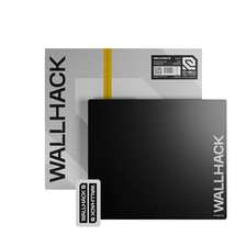 Wallhack SP-004A Glass Gaming Mouse Pad Black 390x450mm Esports Edition picture