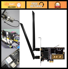 M.2 PCIe X1 Adapter for WiFi Module & NVMe SSD - 2 in 1 Combo Design picture
