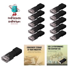 Effortless Data Storage: 32GB USB 2.0 Flash Drive 10-Pack - Easy Carry Design picture