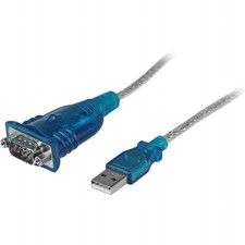 StarTech.com 1 Port USB to Serial RS232 Adapter - Prolific PL-2303 - USB to DB9 picture