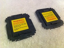 LOT 6 pcs Foxconn Intel LGA1366 CPU Socket Protector Cover ,ORIGINAL PART,Yellow picture