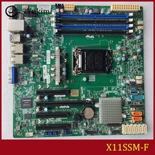 FOR Supermicro X11SSM-F DDR4*4 LGA 1151 64GB VGA Micro ATX Ｍotherboard Test OK picture