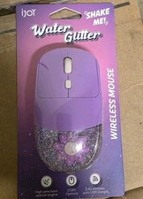 iJoy Water Glitter Wireless Mouse for PC Purple picture